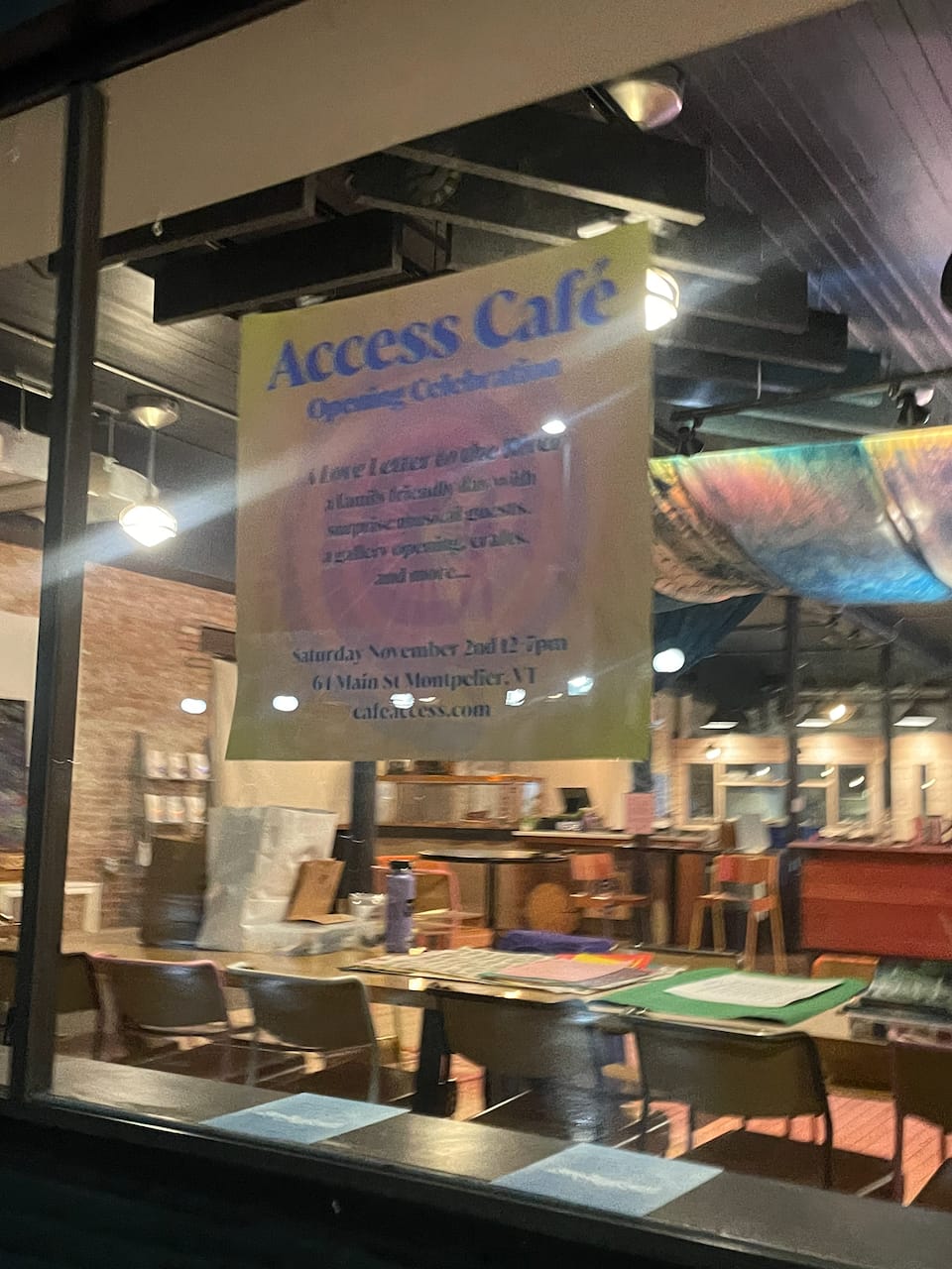 After a few years of pop-ups around the watershed, the café took a room of its own at 64 Main Street.