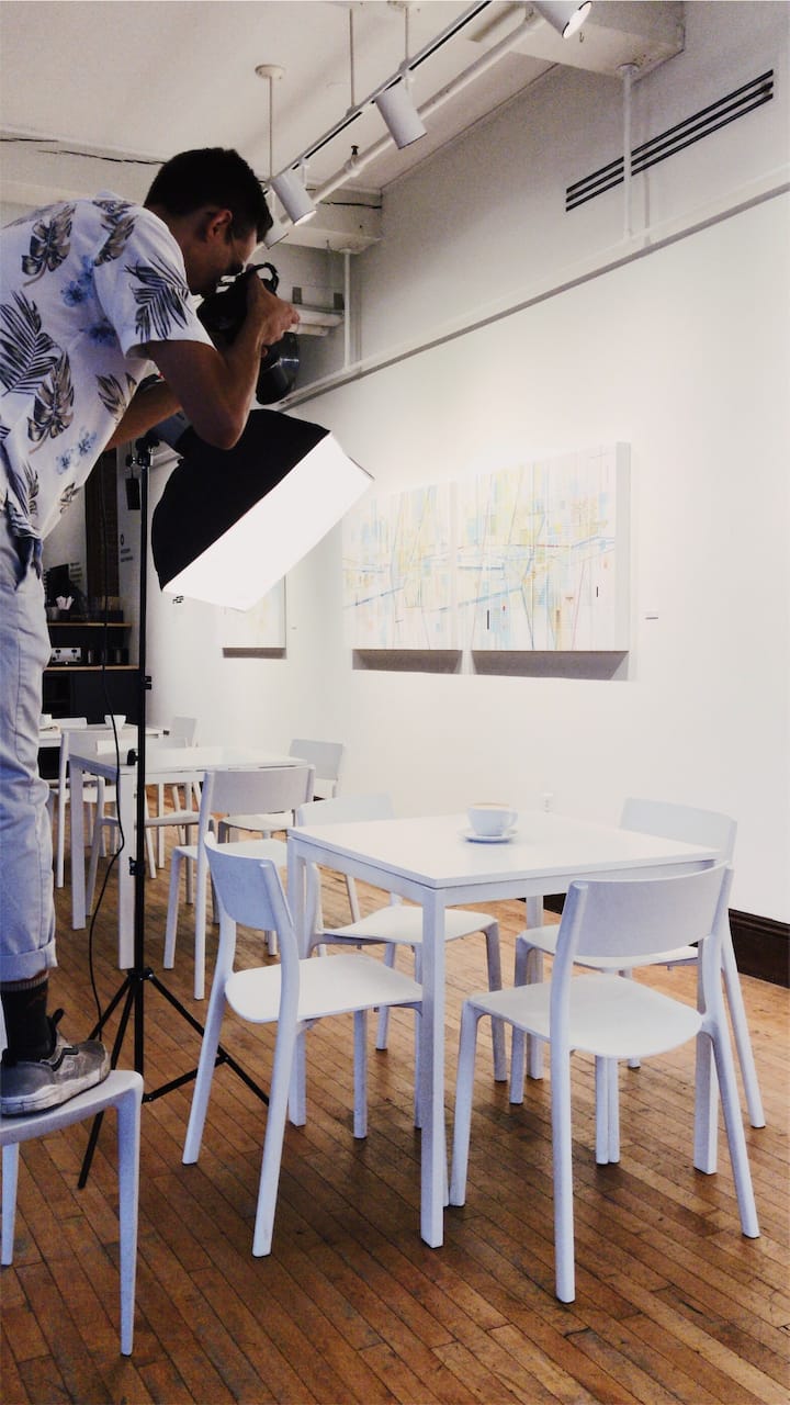 Product photography for MAG café.
